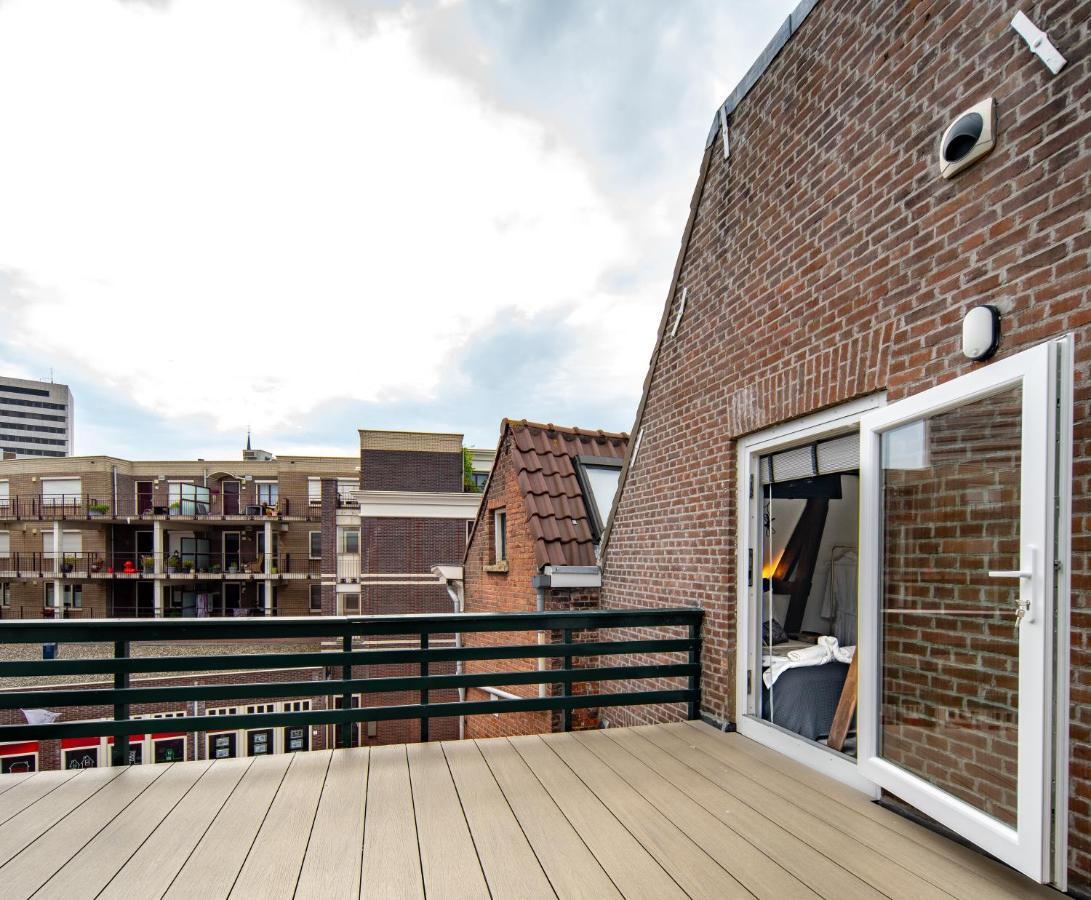 Family Penthouse 7-Minutes From Rotterdam Central Newly Build Top Floor Terrace R5 Bed and Breakfast Schiedam Buitenkant foto